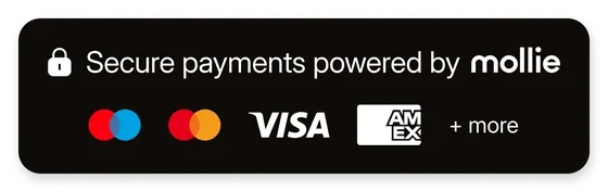 Paiements sécurisés par Mollie